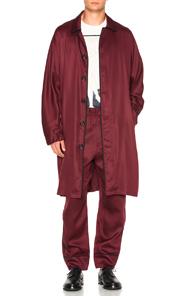 3.1 Phillip Lim Unconstructed Trench Coat In Red