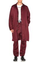 3.1 Phillip Lim Unconstructed Trench Coat In Red