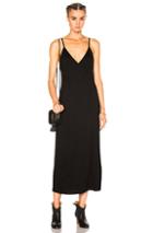 Raquel Allegra Slip Dress In Black