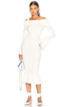 Ellery Dolly Off Shoulder Dress In White