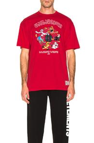 Vetements Cartoon Tee In Red
