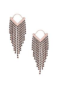 Isabel Marant Freak O Earrings In Metallic
