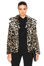 Stella Mccartney Alter Coat In Neutrals,animal Print