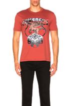 Givenchy Slim Fit Sagittarius Tee In Red