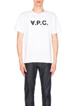 A.p.c. Vpc Tee In White