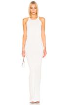 Drkshdw By Rick Owens Rib Tank Gown In White