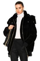 Stella Mccartney Hooded Jacket In Black