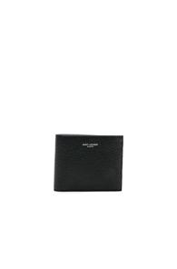 Saint Laurent Billfold Wallet In Black