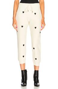The Great Cropped Sweatpants In Abstract,neutrals