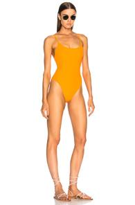 Alix Delano Swimsuit In Orange,neon