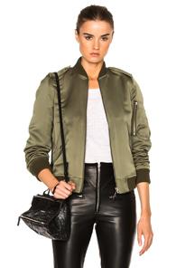 Faith Connexion Reversible Bomber Jacket In Green