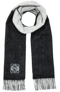 Loewe Window Scarf In Black,white
