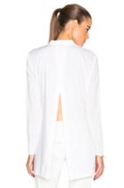 Thakoon Lace Front Top In White