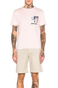 Palm Angels Rebus Tee In Pink
