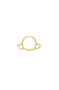 Maria Black 14 Karat Monocle Ring In Metallics