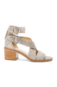 Rag & Bone Suede Mari Sandals In Gray