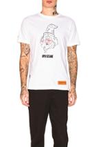 Heron Preston Open Sesame Graphic Tee In White
