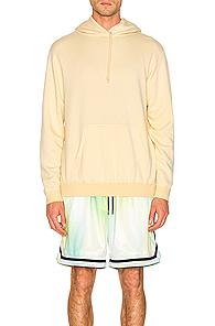 John Elliott Vintage Fleece Hoodie In Yellow
