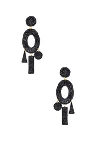 Mercedes Salazar Femme Earrings In Black