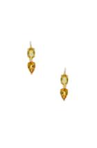 Ileana Makri Oval & Pear Earrings In Metallics