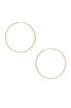 Erth 14k Gold Hoop Ii Earring In Metallics