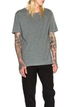 Alexander Wang Classic Short Sleeve Tee In Gray