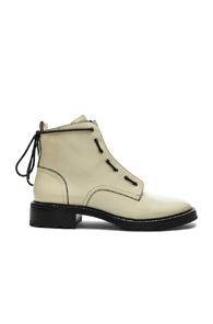 Rag & Bone Leather Cannon Boots In White