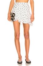 Retrofete Reese Skirt In Abstract,white