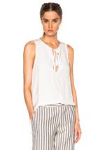 Jenni Kayne Keyhole Top In White