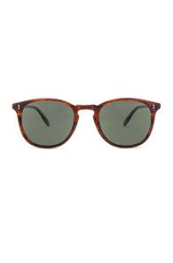 Garrett Leight Kinney 49 In Brown,animal Print