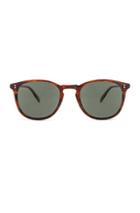 Garrett Leight Kinney 49 In Brown,animal Print