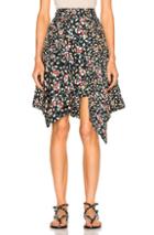 Isabel Marant Rachel Skirt In Black,floral