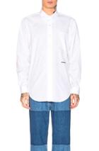 Calvin Klein 205w39nyc Logo Shirt In White
