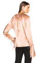 Ann Demeulemeester Blouse In Pink