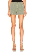 Amo Army Short In Floral,green