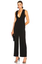 Ganni Clark Jumpsuit In Black