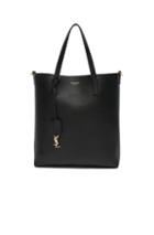 Saint Laurent Toy North South Tote Bag In Black