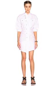 Isabel Marant Osira Rajasthan Cotton Dress In Pink