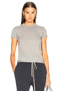 Drkshdw By Rick Owens Small Level Tee In Gray