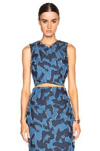 Elle Sasson Livia Top In Blue