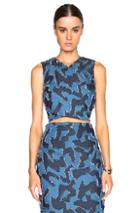 Elle Sasson Livia Top In Blue