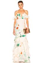 Johanna Ortiz La Santa Maria Dress In Neutrals,floral