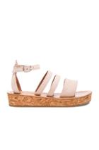 K Jacques Suede Clairval Sandals In Neutrals