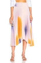 A.l.c. Sonali Skirt In Orange,ombre & Tie Dye,purple