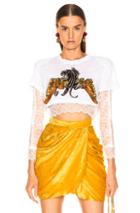 Dundas Black Panther T Shirt In White