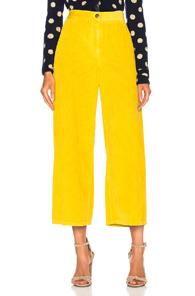 Rachel Comey Clean Bishop Pant In Yellow