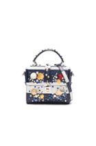 Dolce & Gabbana Top Handle Bag In Blue,white