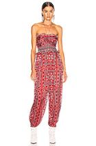 Isabel Marant Errol Jumpsuit In Novelty,paisley,red