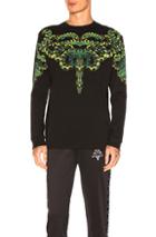 Marcelo Burlon Owe Long Sleeve Tee In Black