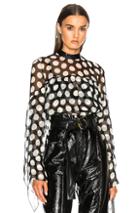 Petar Petrov Elah Blouse In Black,geometric Print